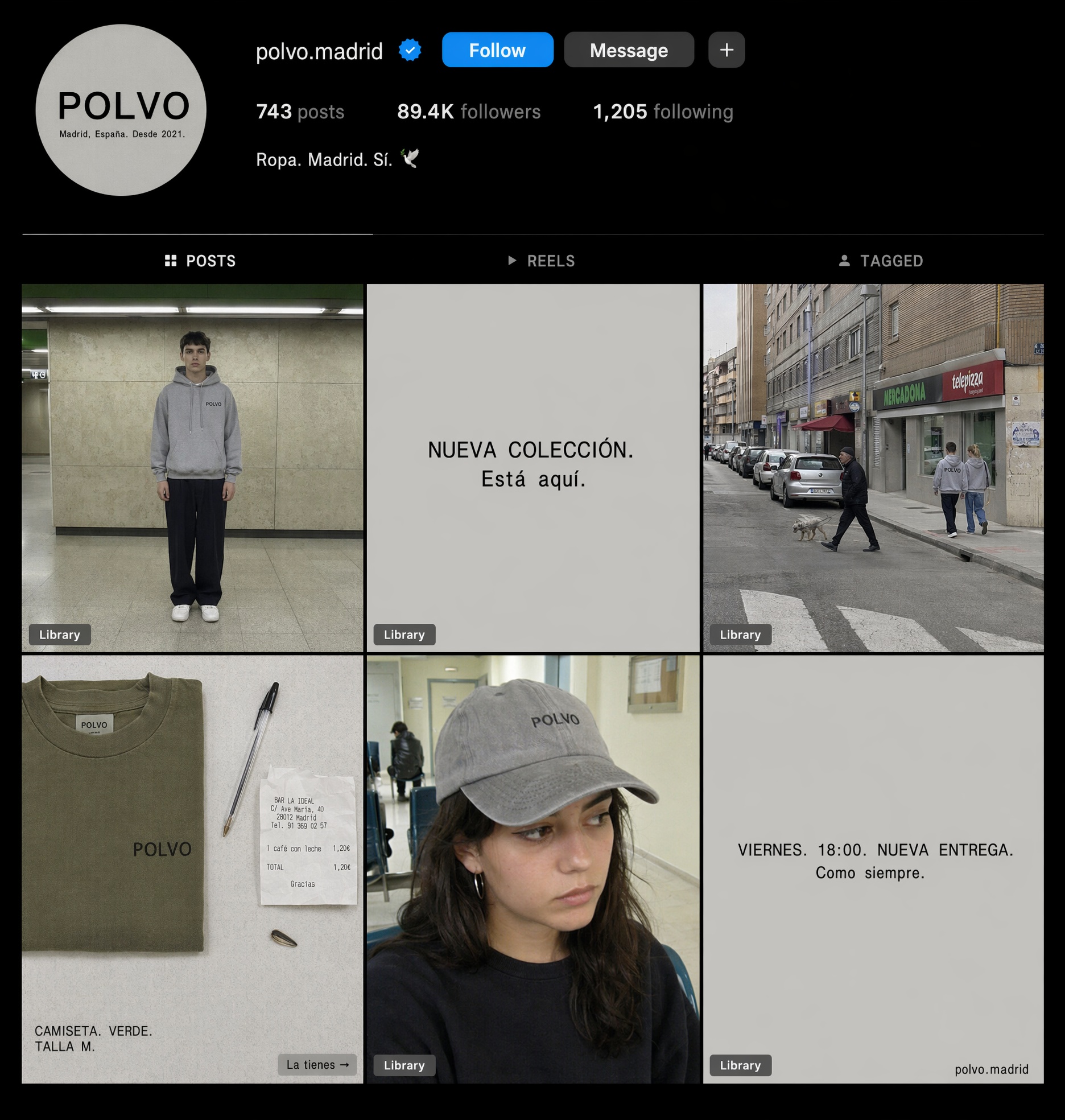 Polvo: Instagram feed run by Reelistic