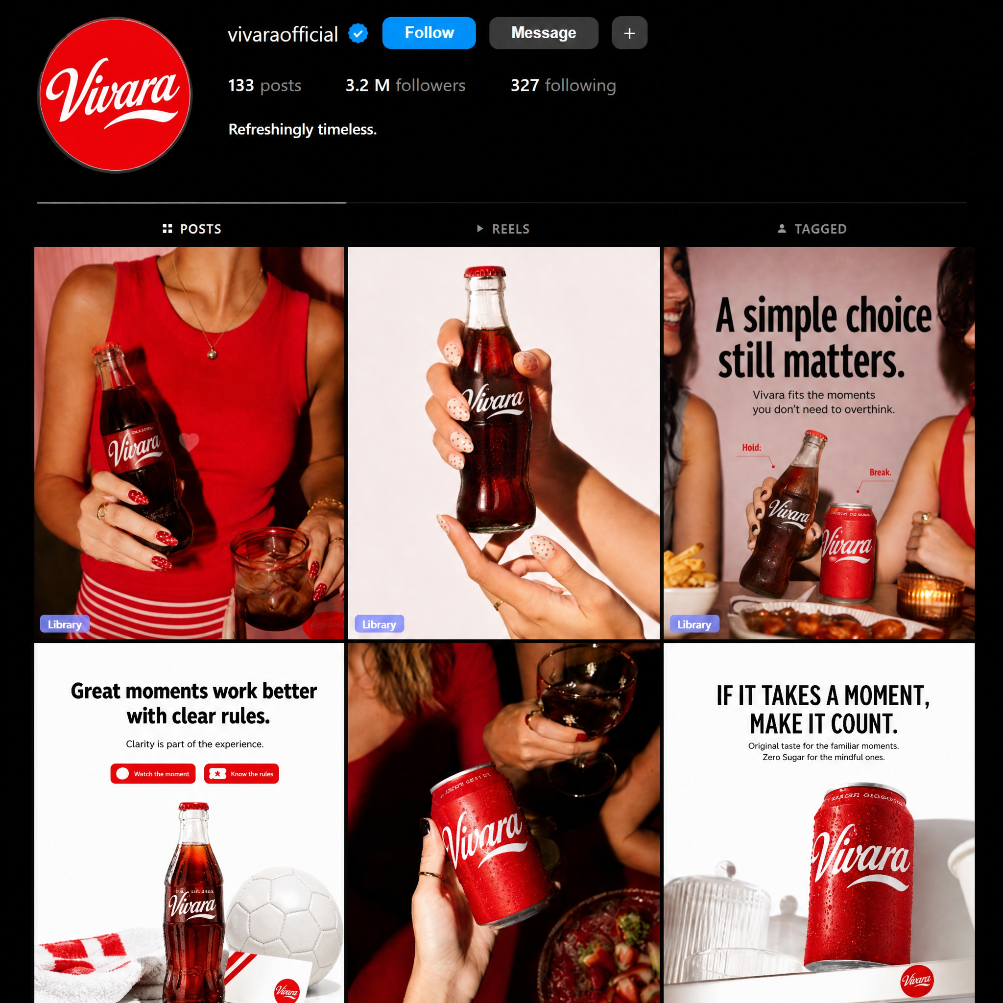 Vivara: Instagram feed run by Reelistic